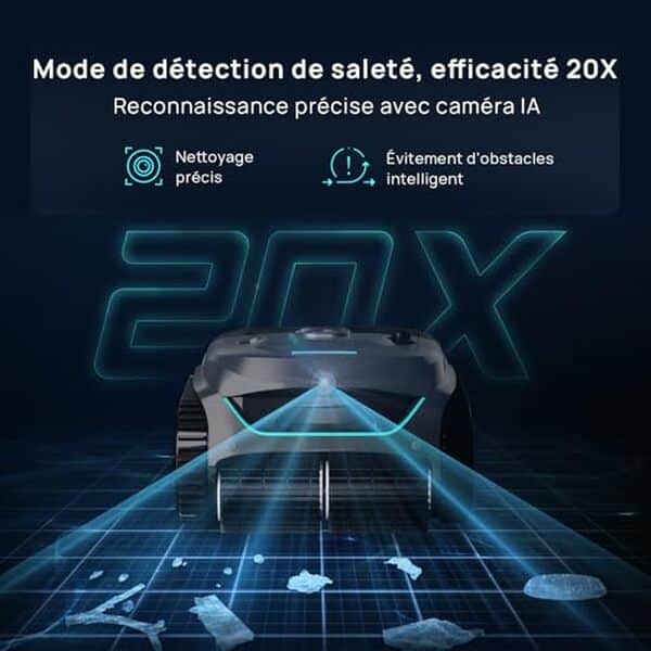 Découvrez le test complet du wybot C2 Vision-A, le robot nettoyeur de piscine sans fil équipé d'une caméra IA pour un contrôle en temps réel et une performance optimale.