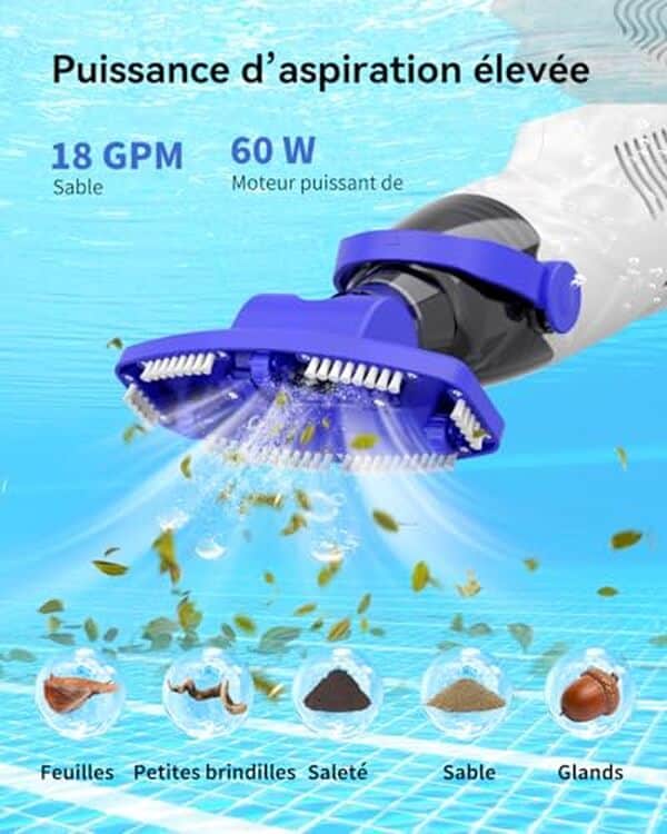 Découvrez notre test complet de l'aspirateur piscine Nichro avec 60 minutes d'autonomie. Efficacité remarquable, caractéristiques et avis détaillés pour un nettoyage optimal.