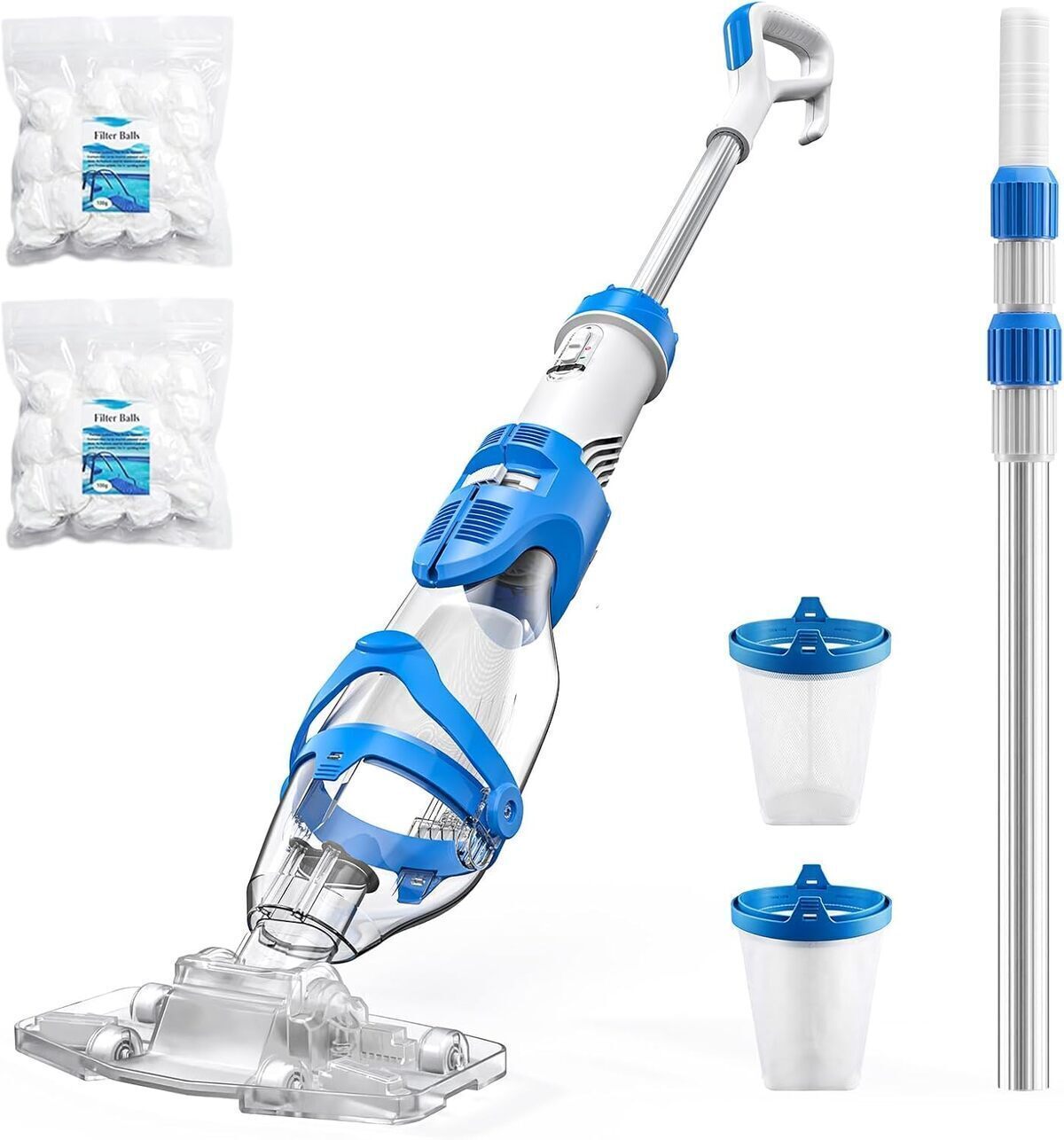 Test de l'aspirateur de piscine Consciot 22 GPM : performance et autonomie
