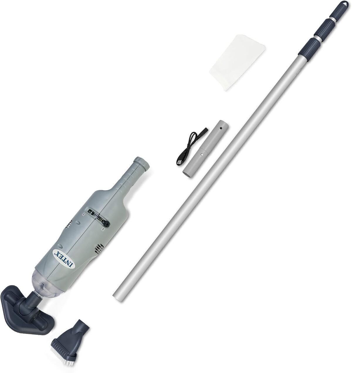 Test de l'aspirateur de piscine rechargeable Intex 28620EP