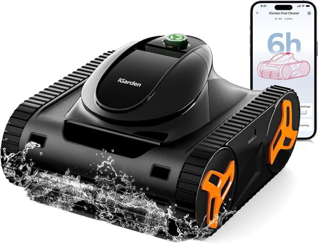 Test du robot de piscine iGarden KN : performance et navigation intelligente